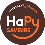 restaurant bagneres de bigorre logo label local hapy saveurs